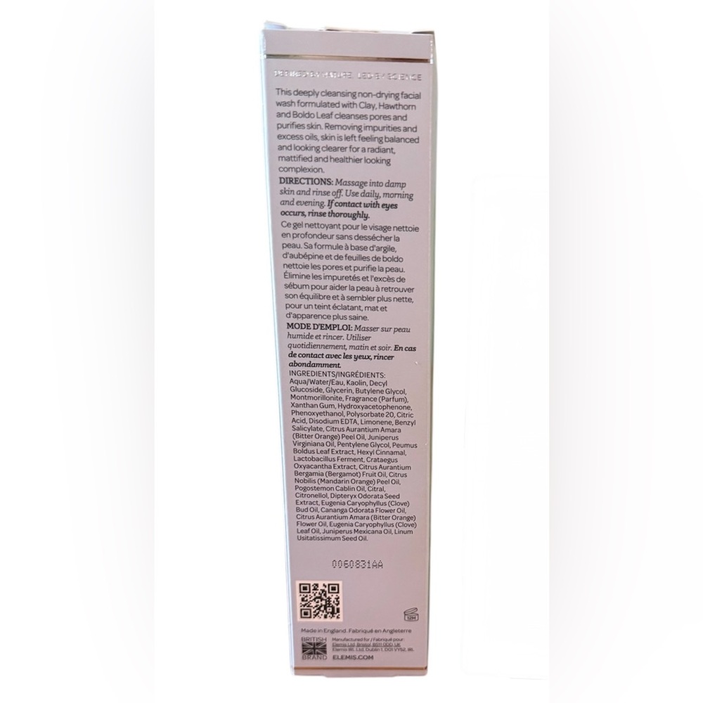 SOLD - BNIB | ELEMIS | Clarifying Wash | 150ml - Picture 2 of 2